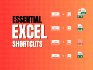 Essential Excel Shortcuts – Boost Productivity with 100+ Keyboard Tips 6 excel shortcuts