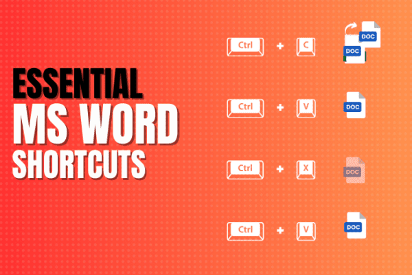essential ms word shortcuts