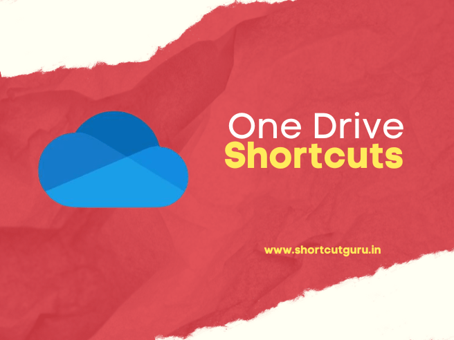 essential onedrive shortcuts