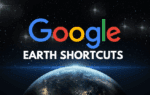 google earth shortcuts