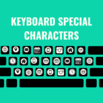 keyboard special characters
