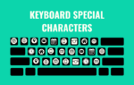 keyboard special characters