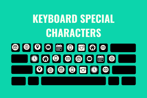 keyboard special characters