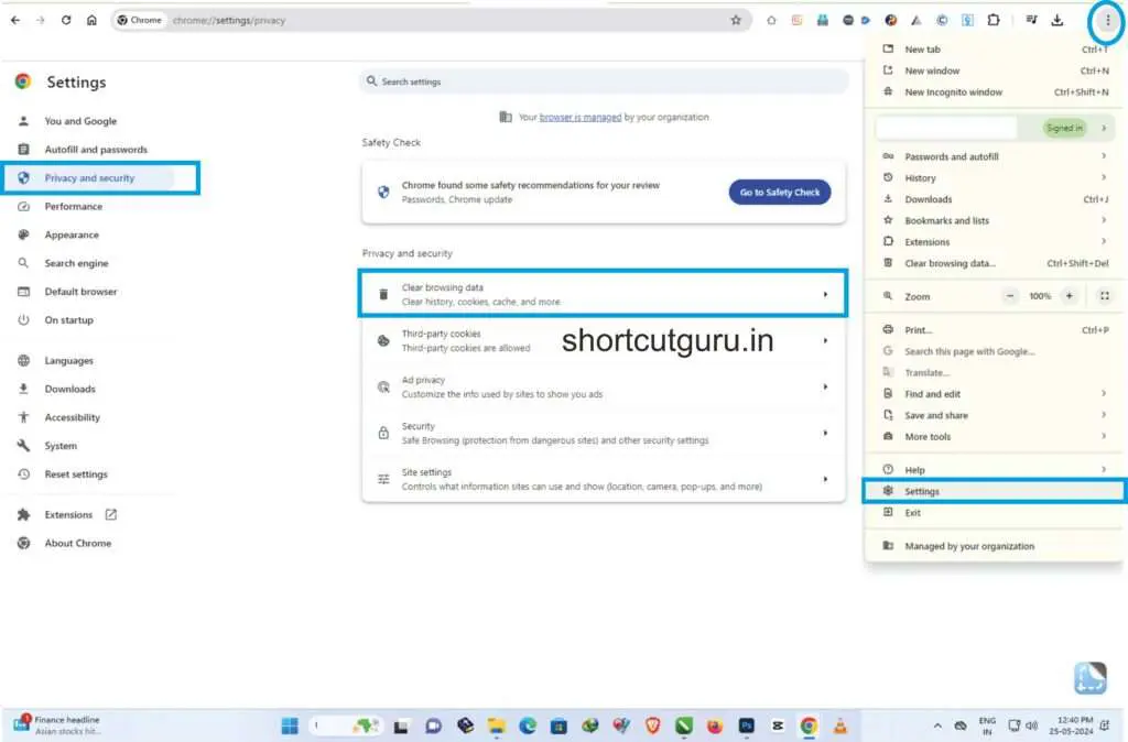Mastering VPN Connection Fixes for Google Chrome: 9 Step-by-Step Guide 3 Clear Browsing Data 1
