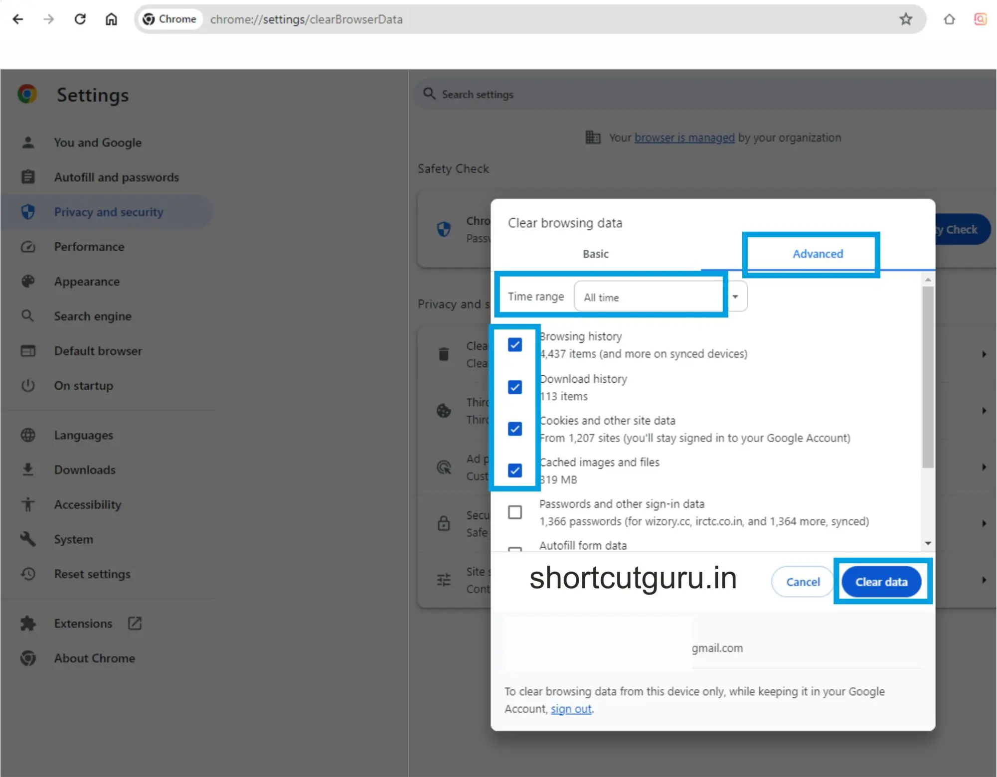 Mastering VPN Connection Fixes for Google Chrome: 9 Step-by-Step Guide 4 Clear Data