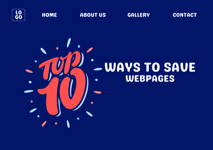 top 10 ways to save pages
