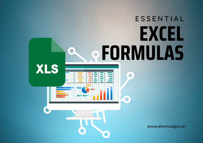 essential excel formulas shortcuts