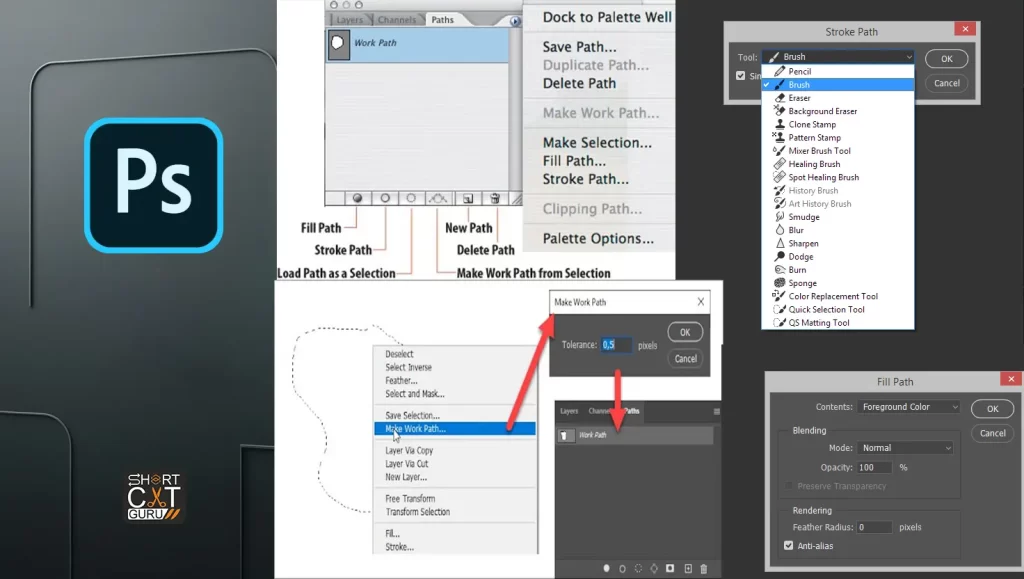 Editing paths is crucial for precision in vector artwork and selections