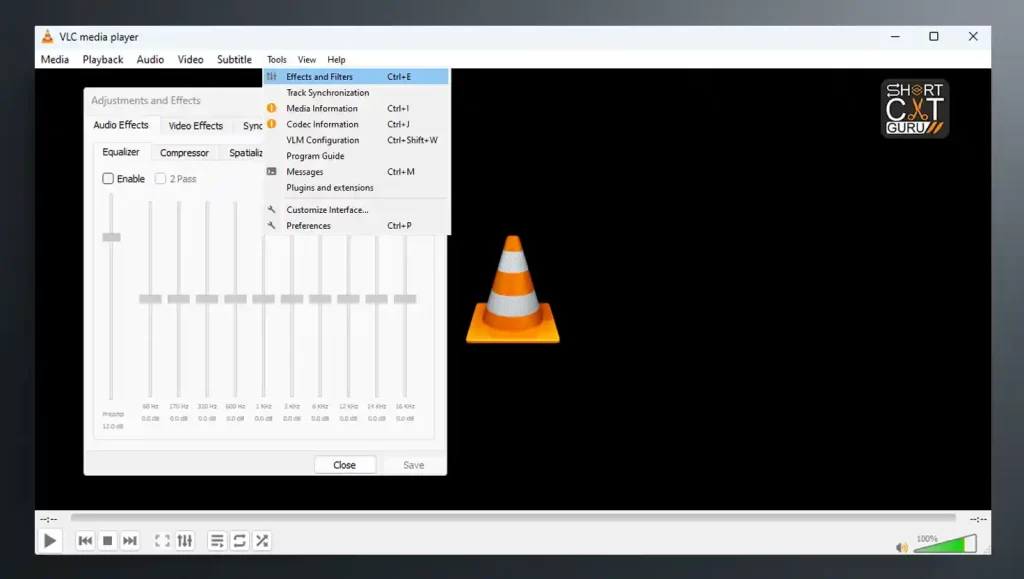 Using VLC for Audio and Video Effects