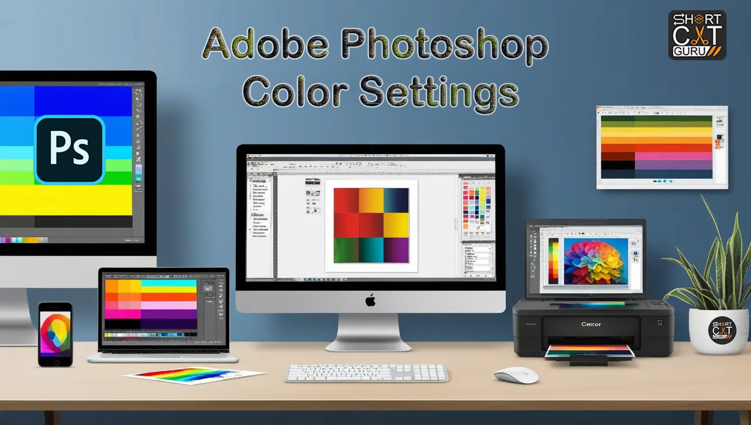 Photoshop color settings