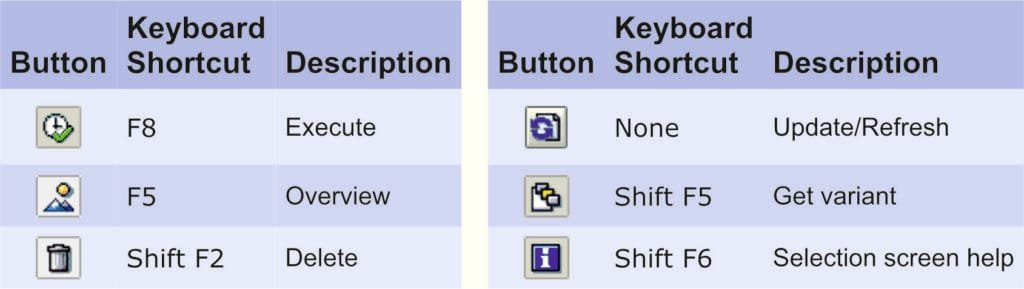 Essential SAP Keyboard Shortcuts for Faster Navigation 3 SAP Application Toolbar and Screen Buttons