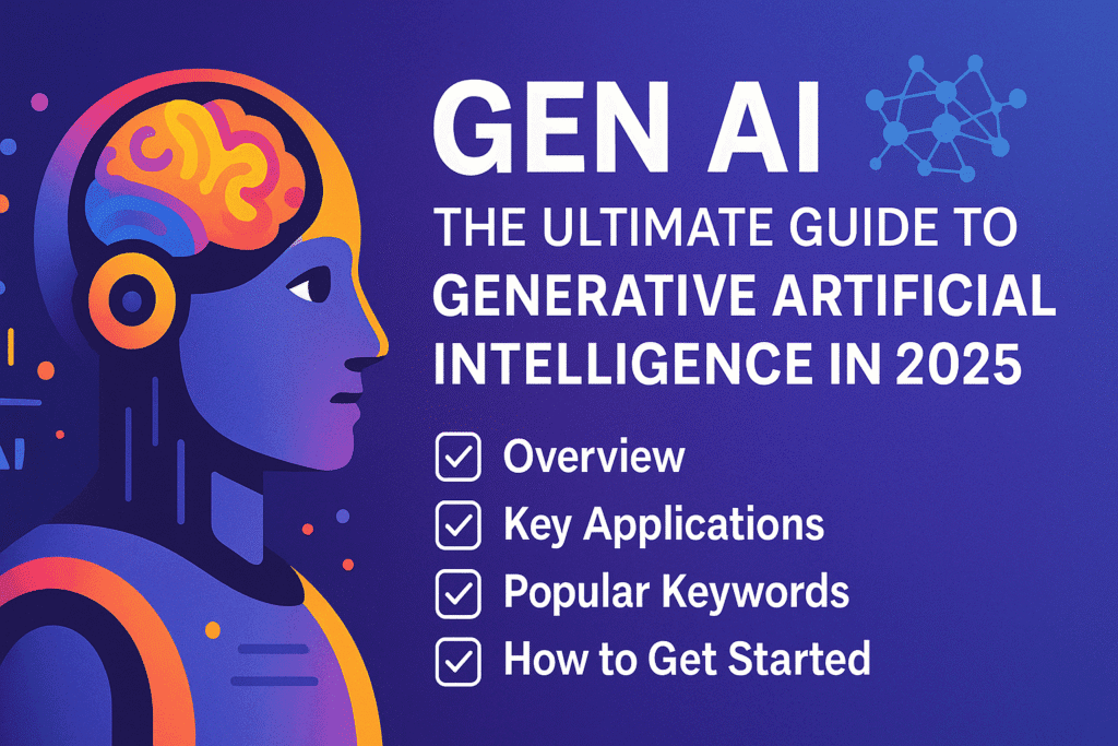 Gen AI: The Ultimate Guide to Generative Artificial Intelligence in 2025 1 Gen Ai