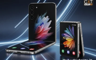 The Samsung Galaxy Z Fold 7 unfolded and Galaxy Z Flip 7 folded, representing the pinnacle of Samsung's foldable phone innovations