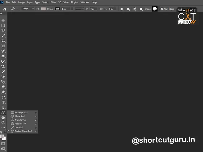 Convert shape to frame Photoshop