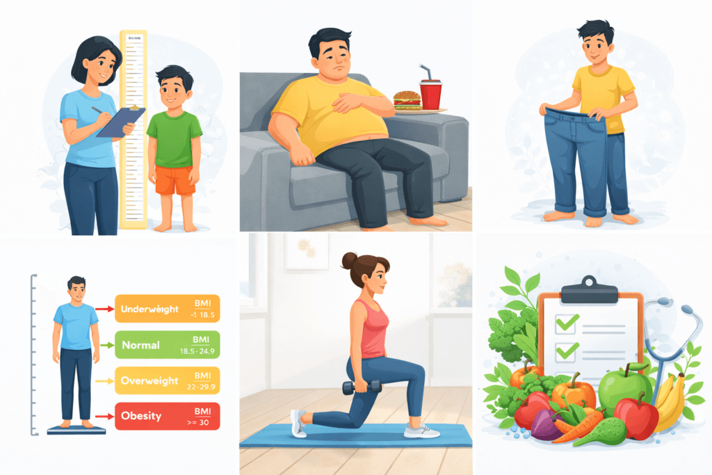 உங்கள் எடையும் உடல்நலமும் – முழுமையான வழிகாட்டி 2 உங்கள் எடையும் உடல்நலமும்