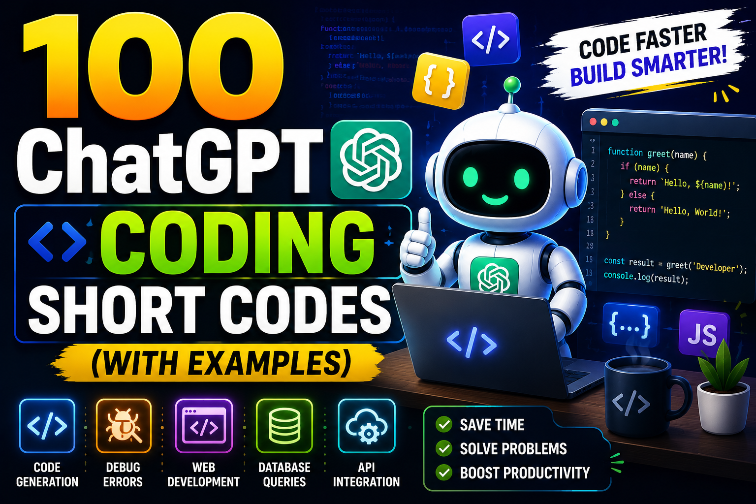 ChatGPT Coding Short Codes