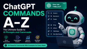 ChatGPT Commands A-Z: The Ultimate Guide to AI Prompts and Commands 1 ChatGPT Commands A-Z
