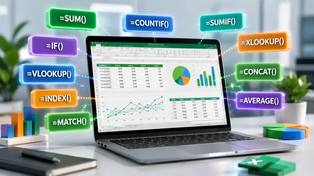 Top 21 Excel Formulas Every User Must Know