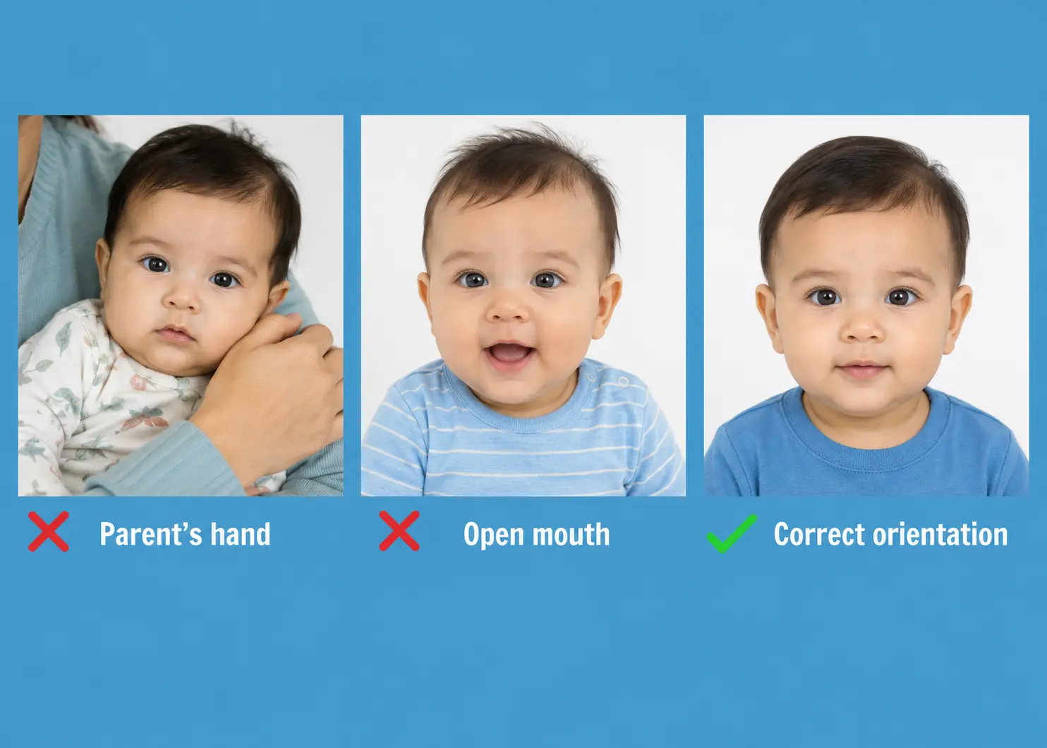 Indian Passport Photo Requirements for Newborn
